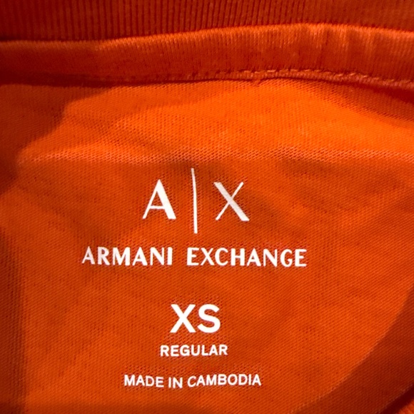 Armani Exchange short sleeve graphic top - Picture 3 of 6